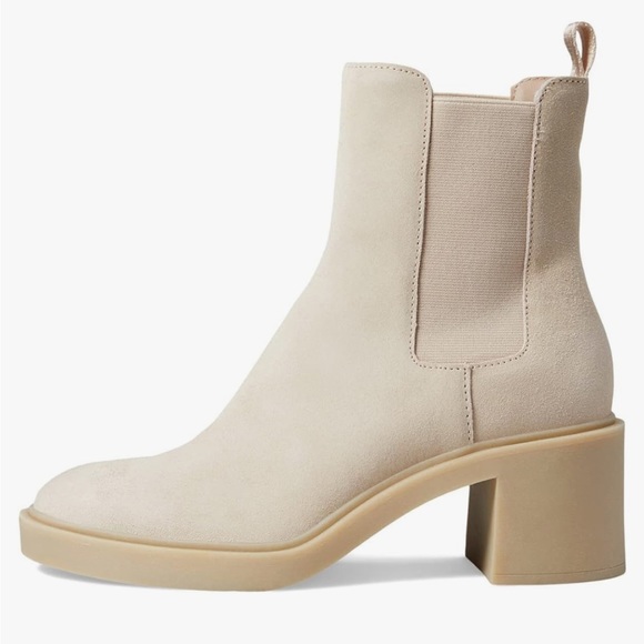 DV by Dolce Vita Gilana Suede Chelsea Boot Dune Suede Size 7 - Picture 6 of 7
